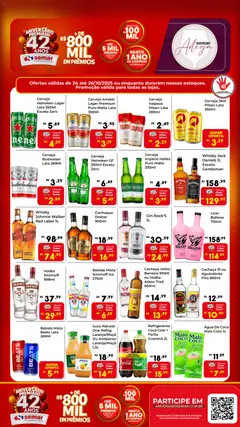 Pré-visualização Semar Supermercado - Ofertas Adega válida a partir de 24/10/2025