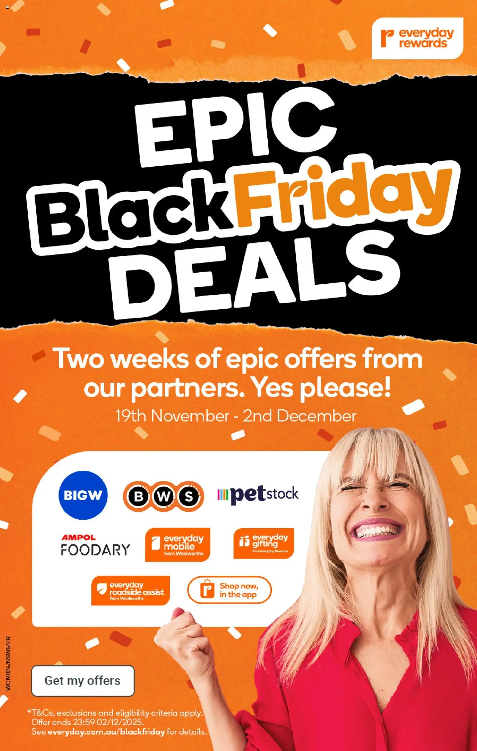Woolworths Black Friday - page 54- valid from 19/11/2025