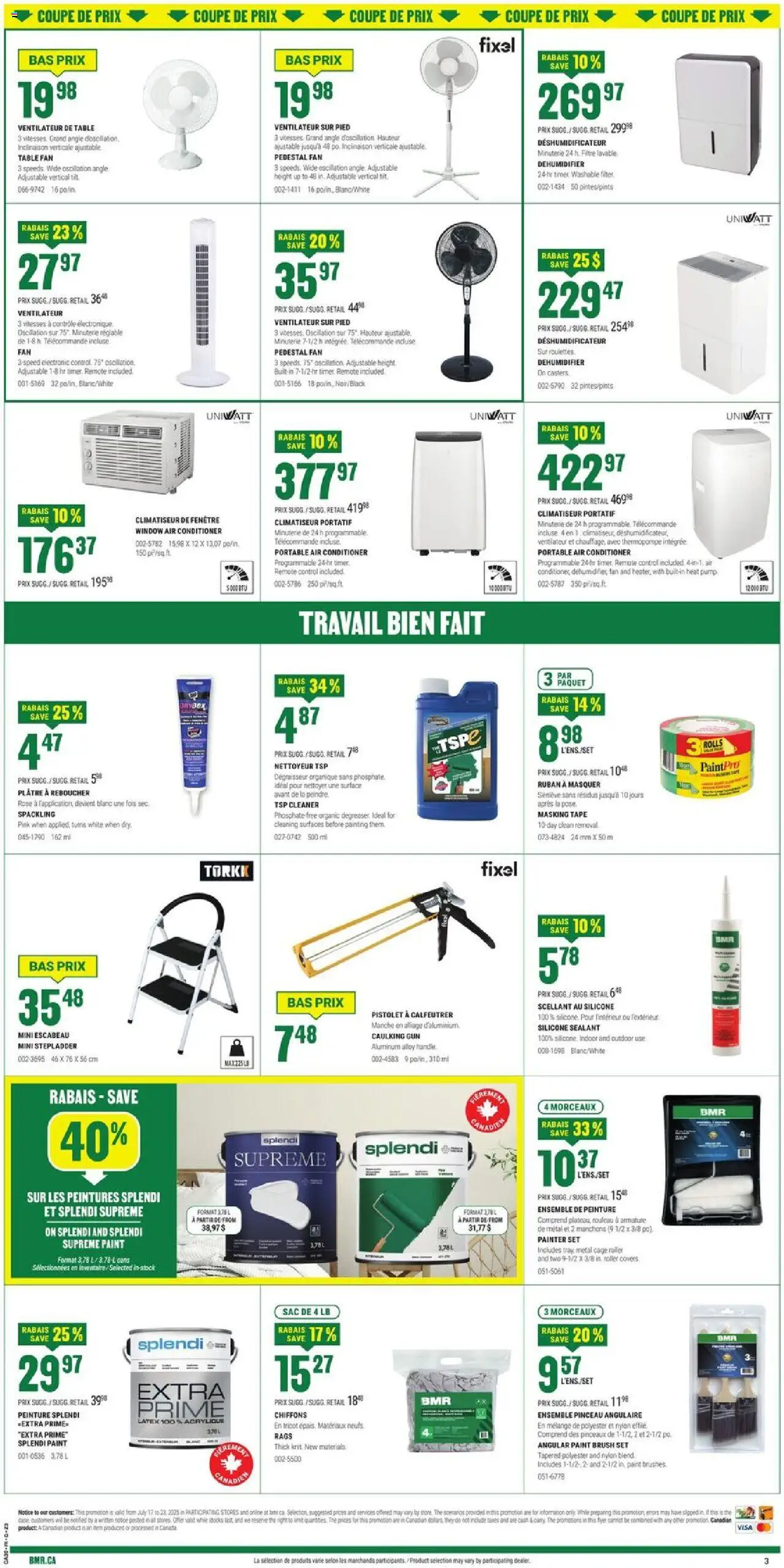 BMR weekly flyer - page 4- valid from Jul 17, 2025