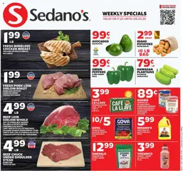 Preview Sedano's Weekly Ad valid from 09/17/2025