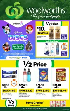 Woolworths catalogue preview - valid from 13/08/2025