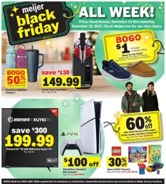 Preview Meijer Black Friday valid from 11/23/2025