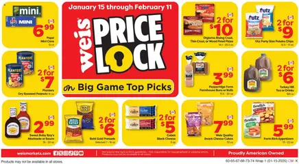 Preview Weis Weekly Circular - MD valid from 01/15/2026