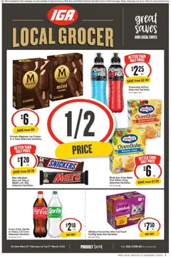 IGA catalogue preview - valid from 25/02/2026