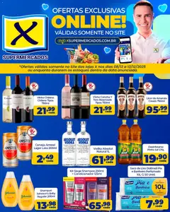 Pré-visualização X Supermercados - Ofertas Exclusivas válida a partir de 08/12/2025