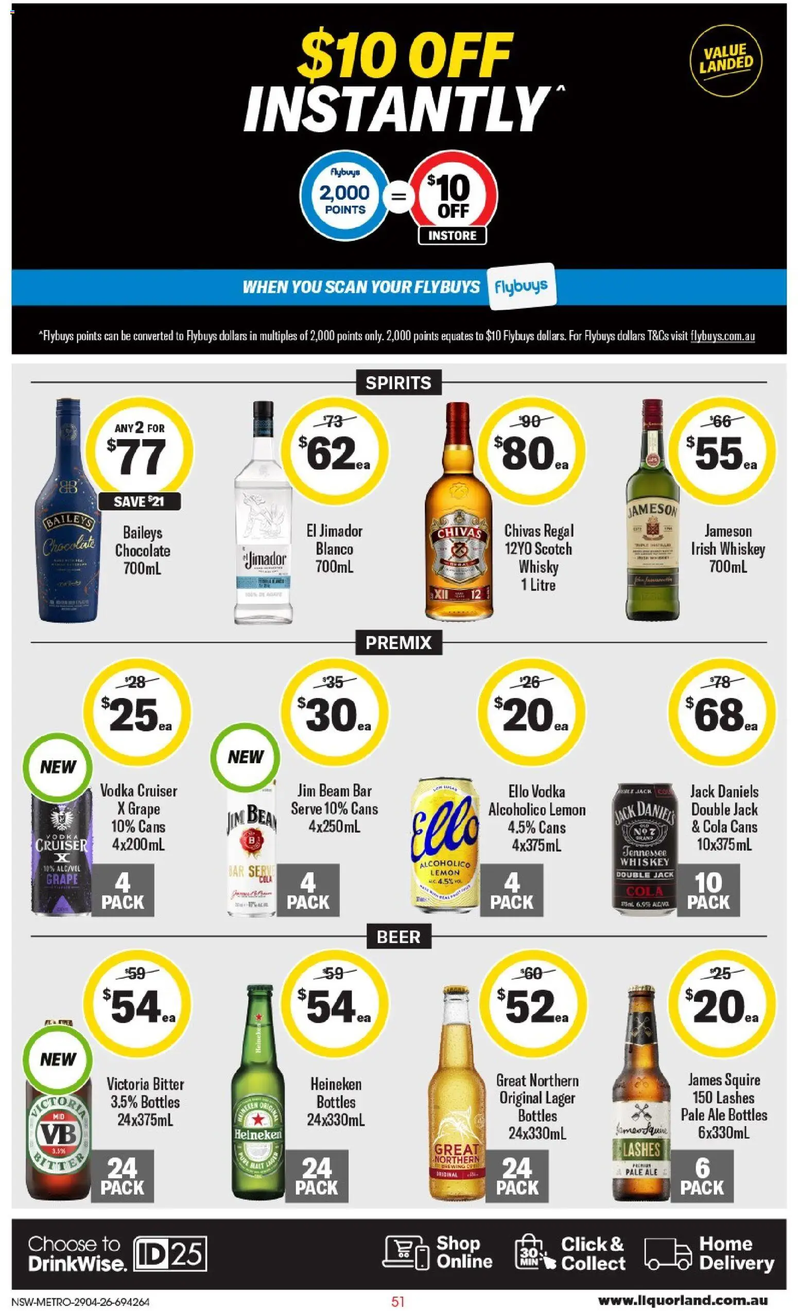 Coles catalogue  - page 51- valid from 29/04/2026