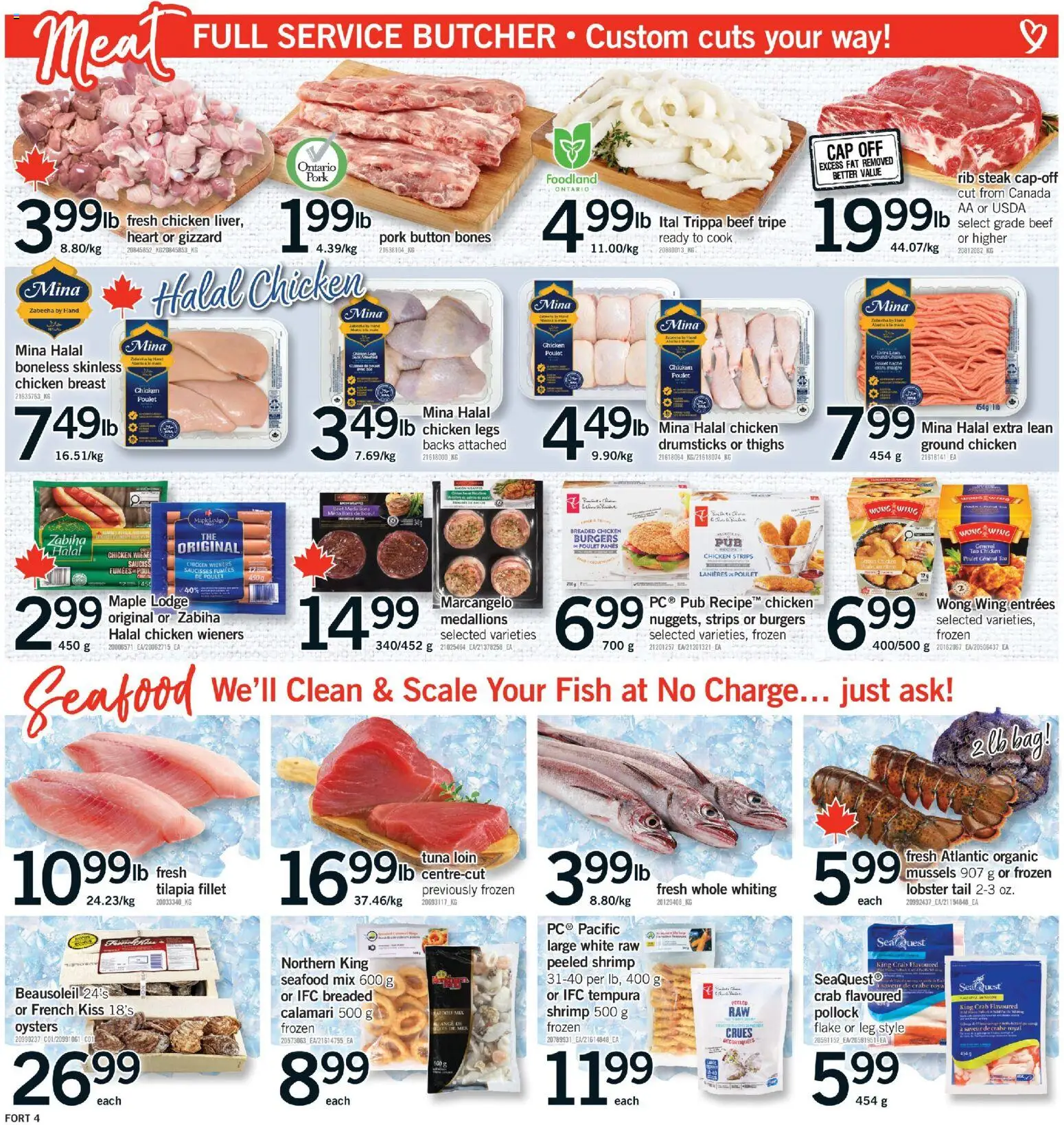 Fortinos weekly flyer / circulaire - page 4- valid from Feb 26, 2026