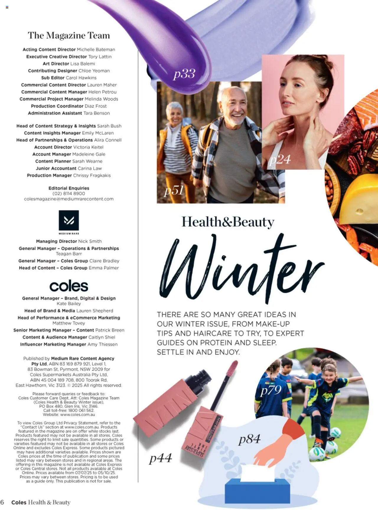 Coles Winter 2025 - page 6- valid from 30/06/2025