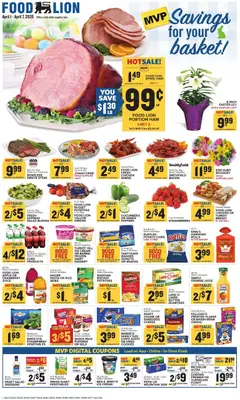 Preview Food Lion Weekly Ad valid from 04/01/2026