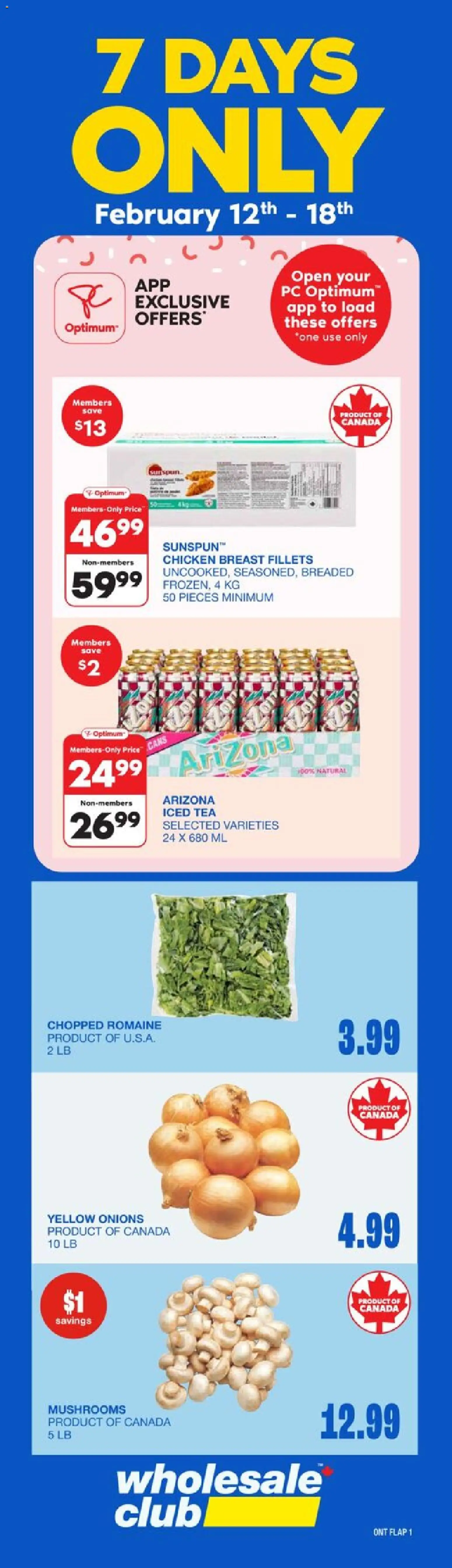 Wholesale Club weekly flyer / circulaire - page 2- valid from Feb 19, 2026