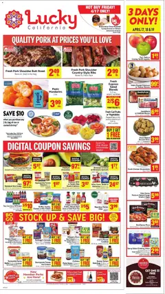 Preview Lucky Supermarkets Weekly valid from 04/15/2026