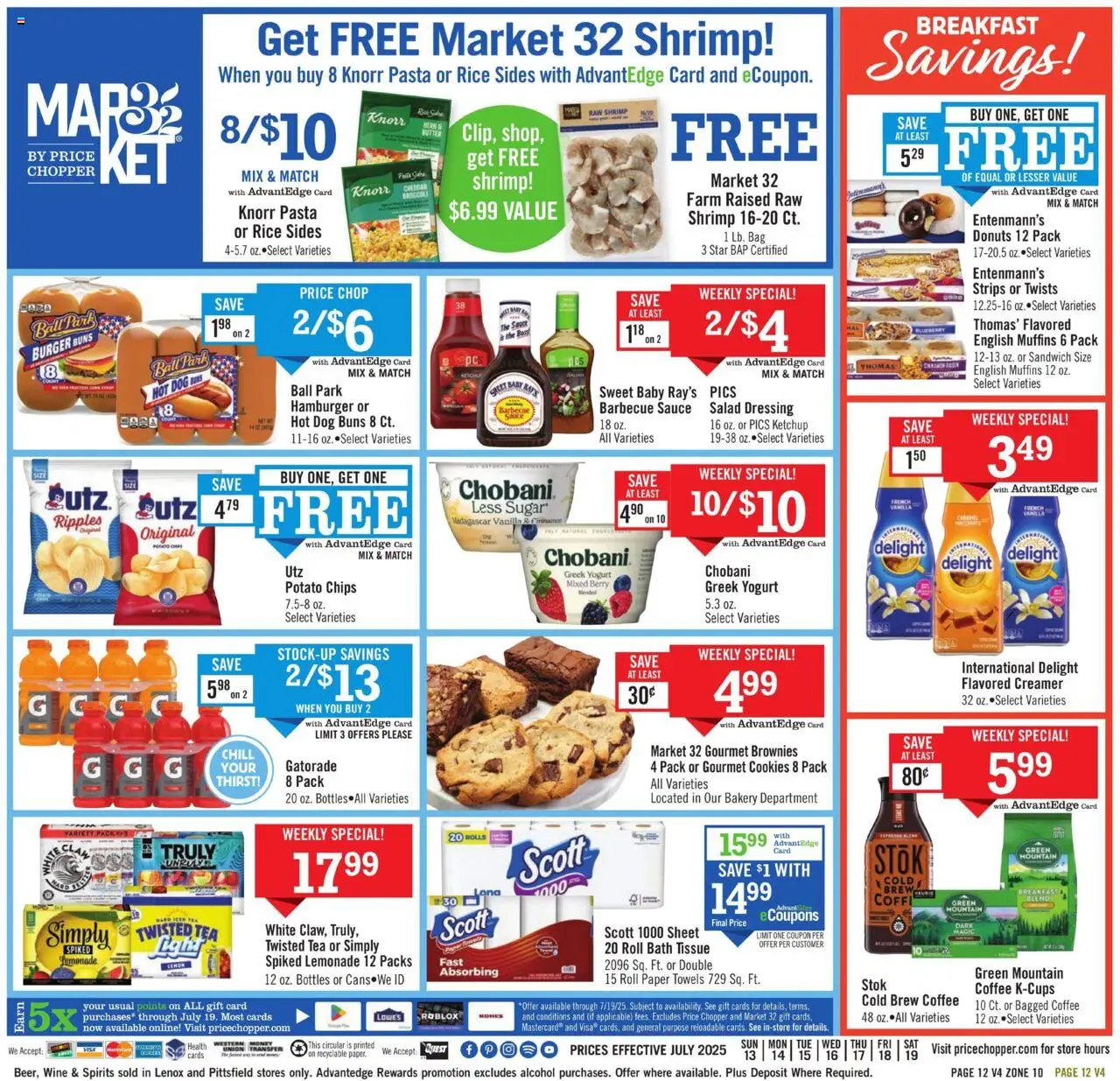 Price Chopper Weekly Ad - page 12- valid from 07/13/2025