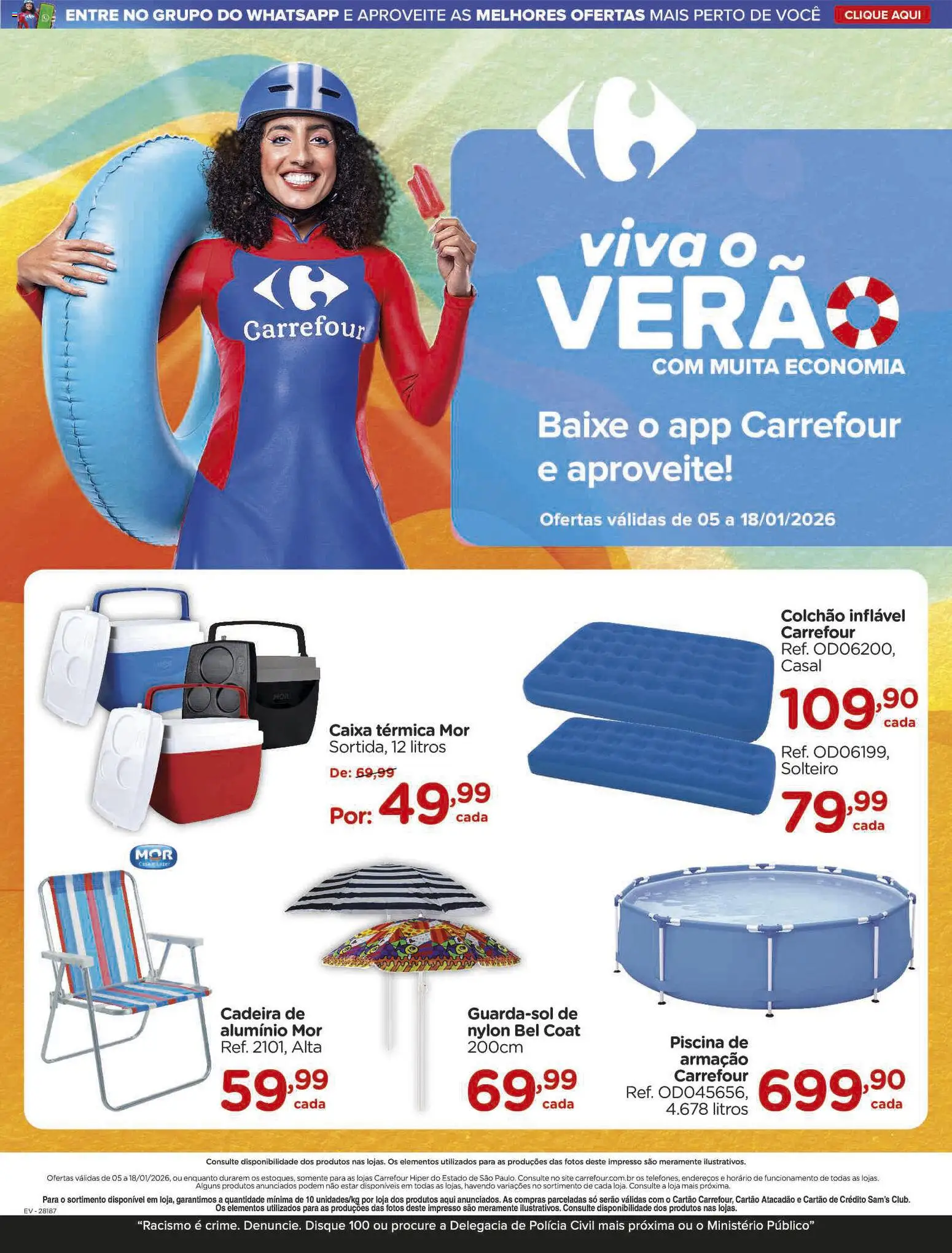 Carrefour - Ofertas de Verão - página 1- válido a partir de 05/01/2026
