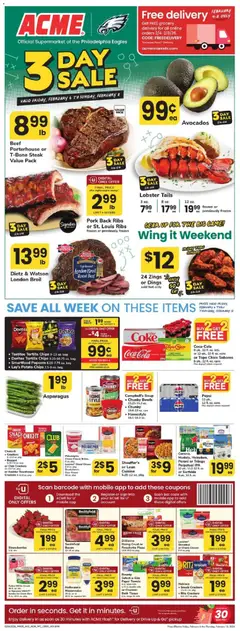 Preview Acme Weekly Ad valid from 02/06/2026