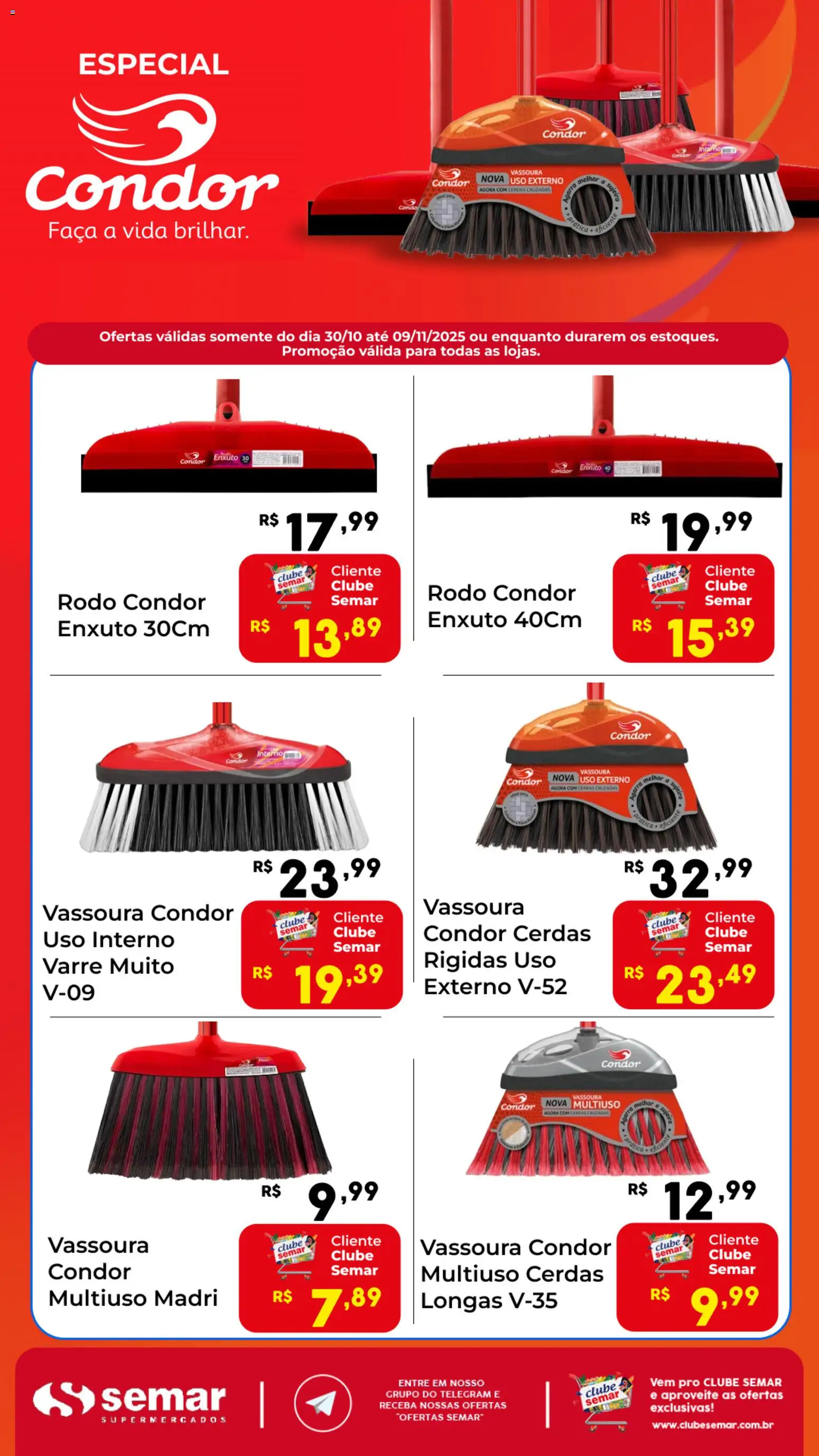 Semar Supermercado - Ofertas Condor - página 1- válido a partir de 30/10/2025
