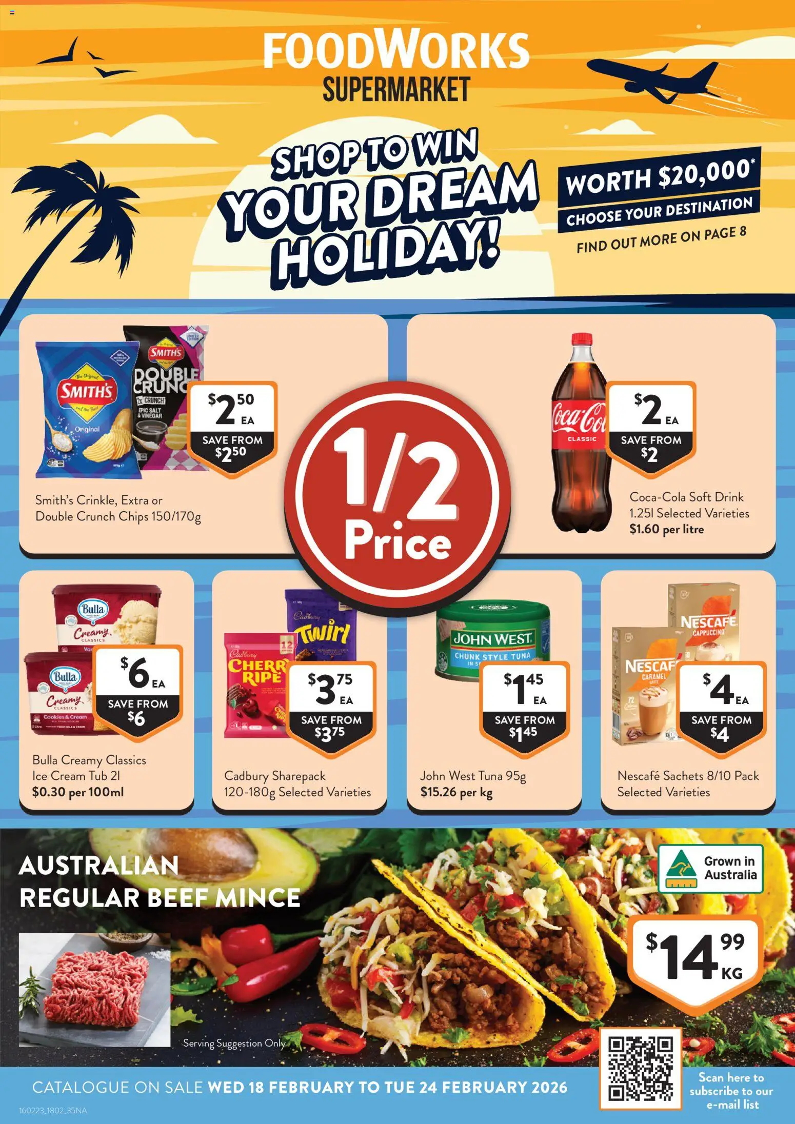 Foodworks Catalogue  - page 1- valid from 18/02/2026