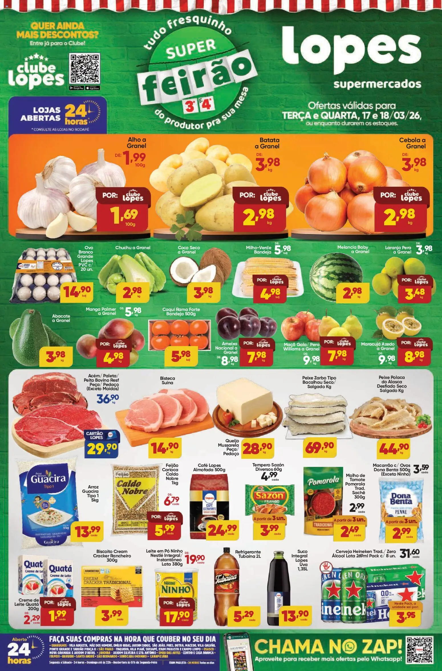 Lopes Supermercados - Ofertas da semana - página 1- válido a partir de 17/03/2026
