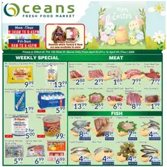 Preview Oceans weekly flyer / circulaire valid from Apr 3, 2026