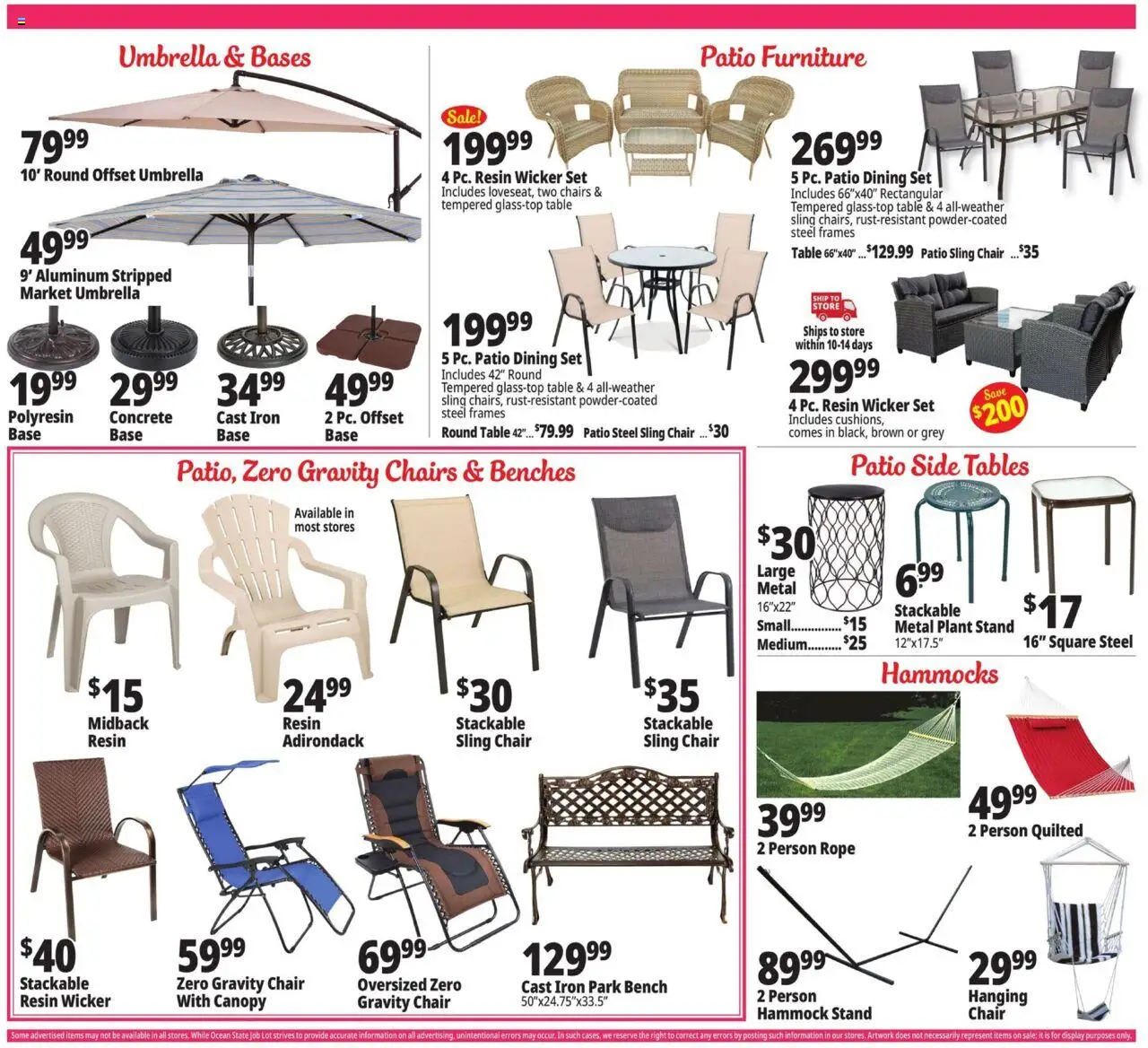 Ocean State Job Lot Weekly Ad - page 8- valid from 07/17/2025