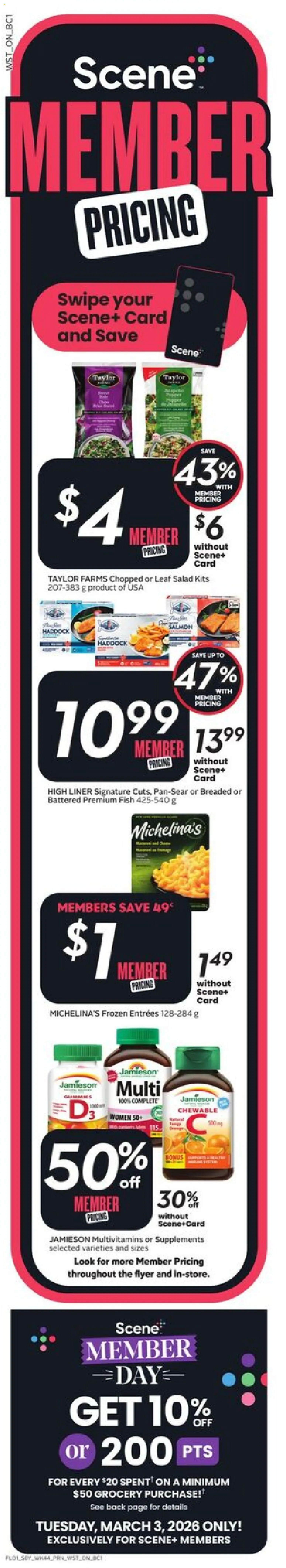 Safeway weekly flyer / circulaire - page 2- valid from Feb 26, 2026