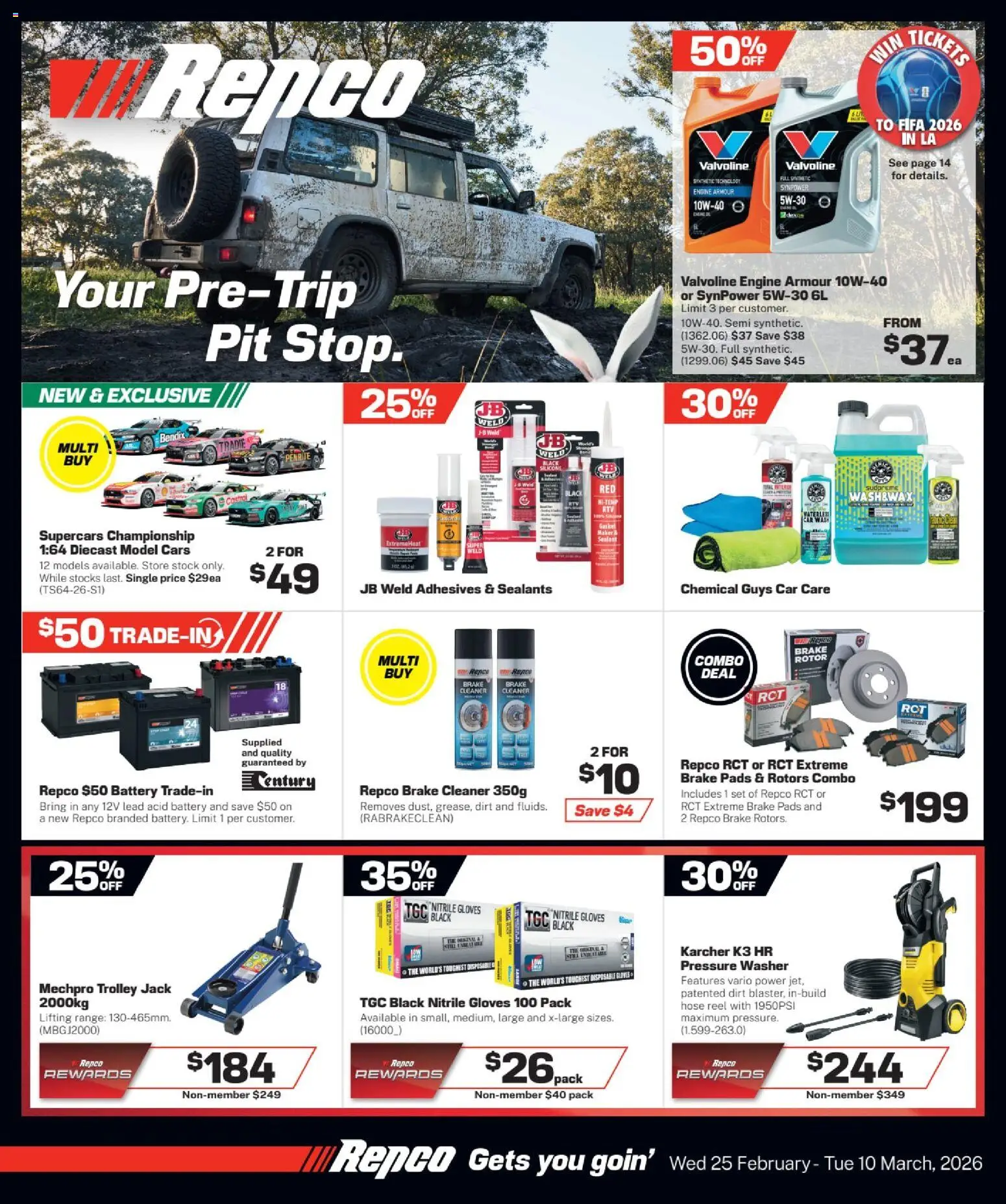 Repco Catalogue - page 1- valid from 25/02/2026