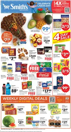 Preview Smith's Weekly Ad valid from 08/27/2025