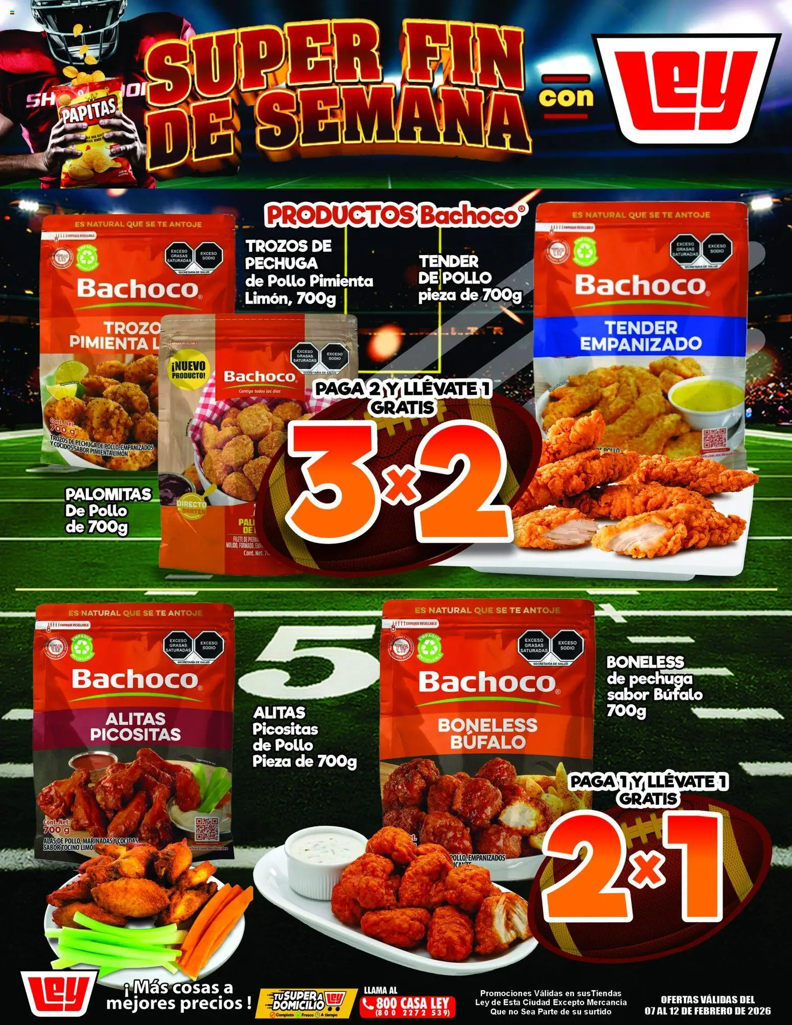 Casa Ley folleto Super fin de semana - página 1- válido desde 07/02/2026