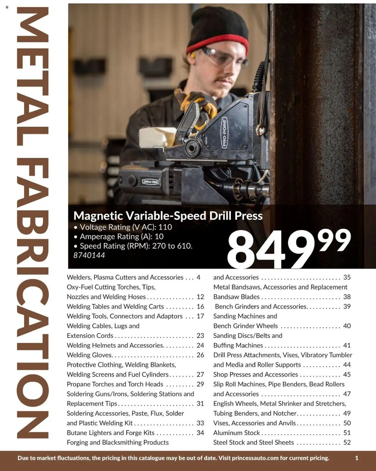 Princess Auto - Catalogue - Metal fabrication - page 3- valid from Apr 16, 2025