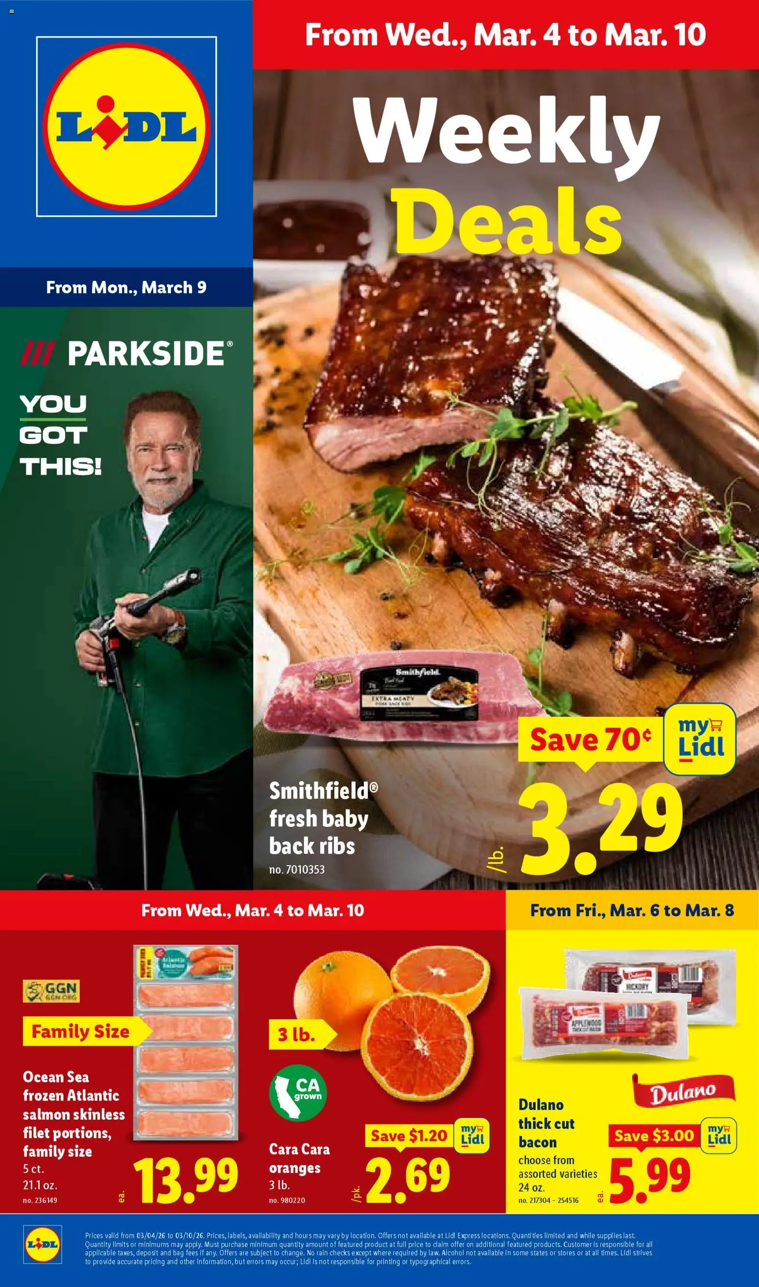 Lidl Weekly Ad - page 1- valid from 03/04/2026