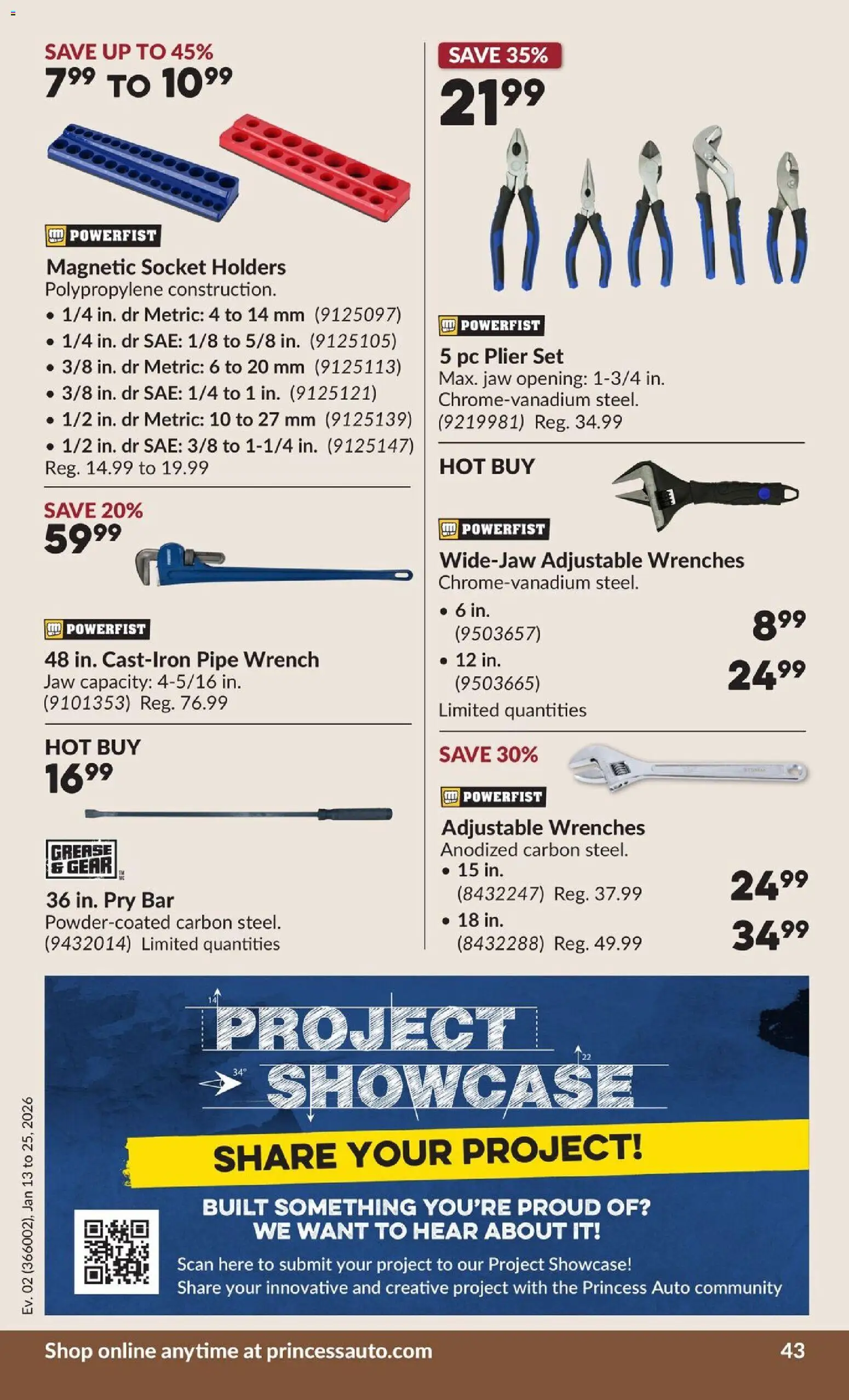 Princess Auto - 2 Week Sale! - page 49- valid from Jan 13, 2026