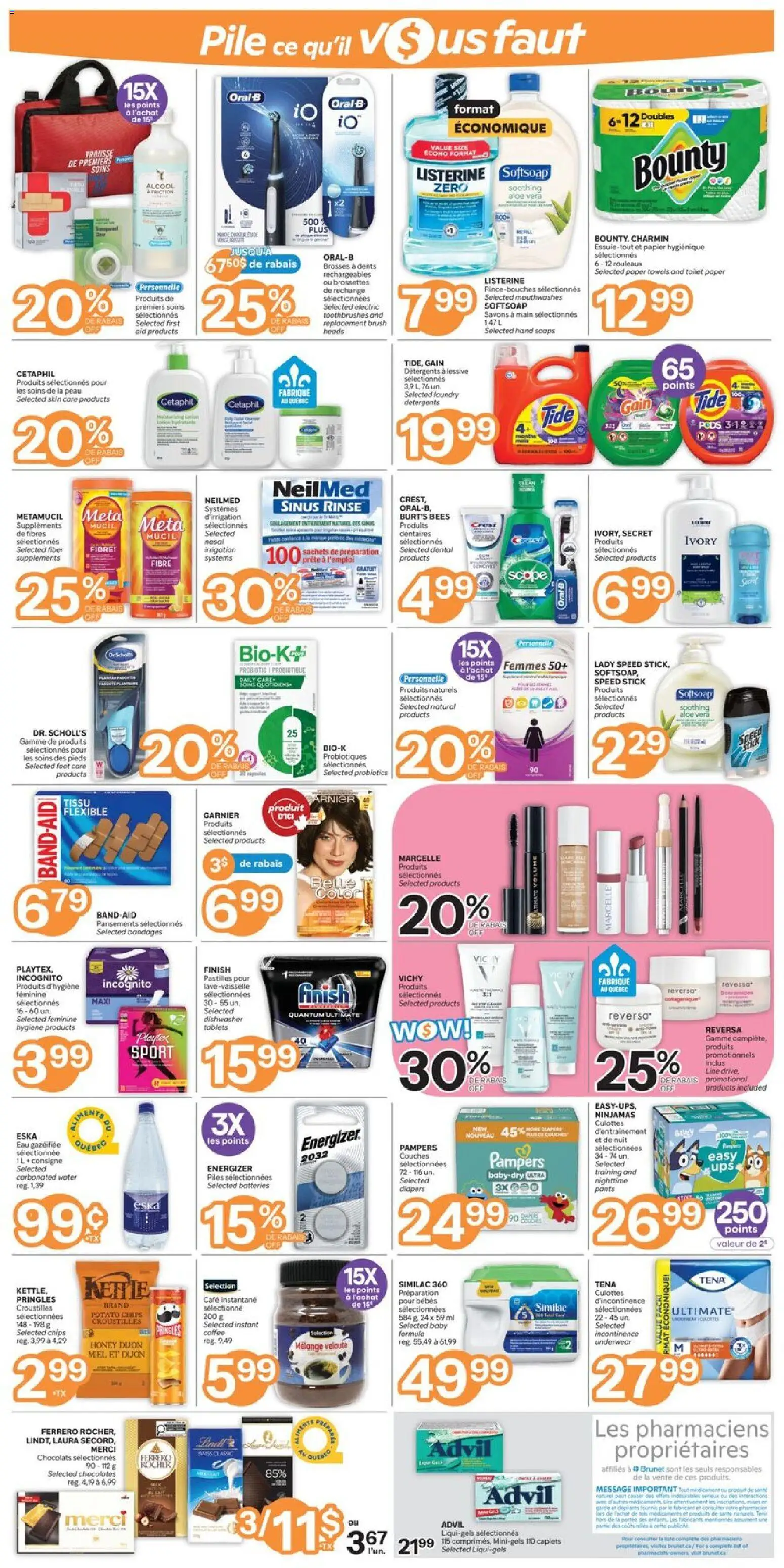 Brunet weekly flyer / circulaire - page 2- valid from Jan 15, 2026