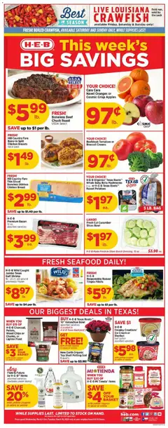 Preview H-E-B Weekly Ad valid from 03/04/2026