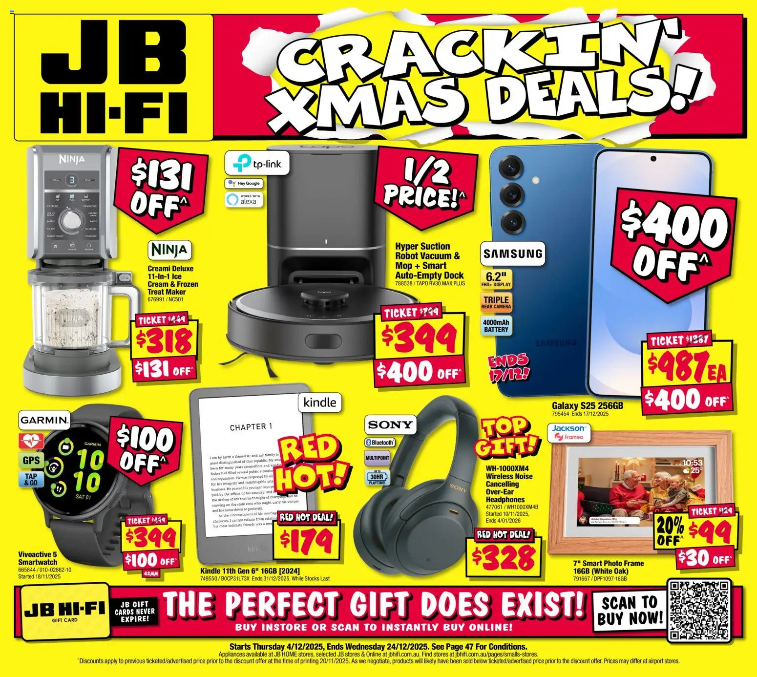 JB Hi-Fi  Catalogue  - page 1- valid from 04/12/2025