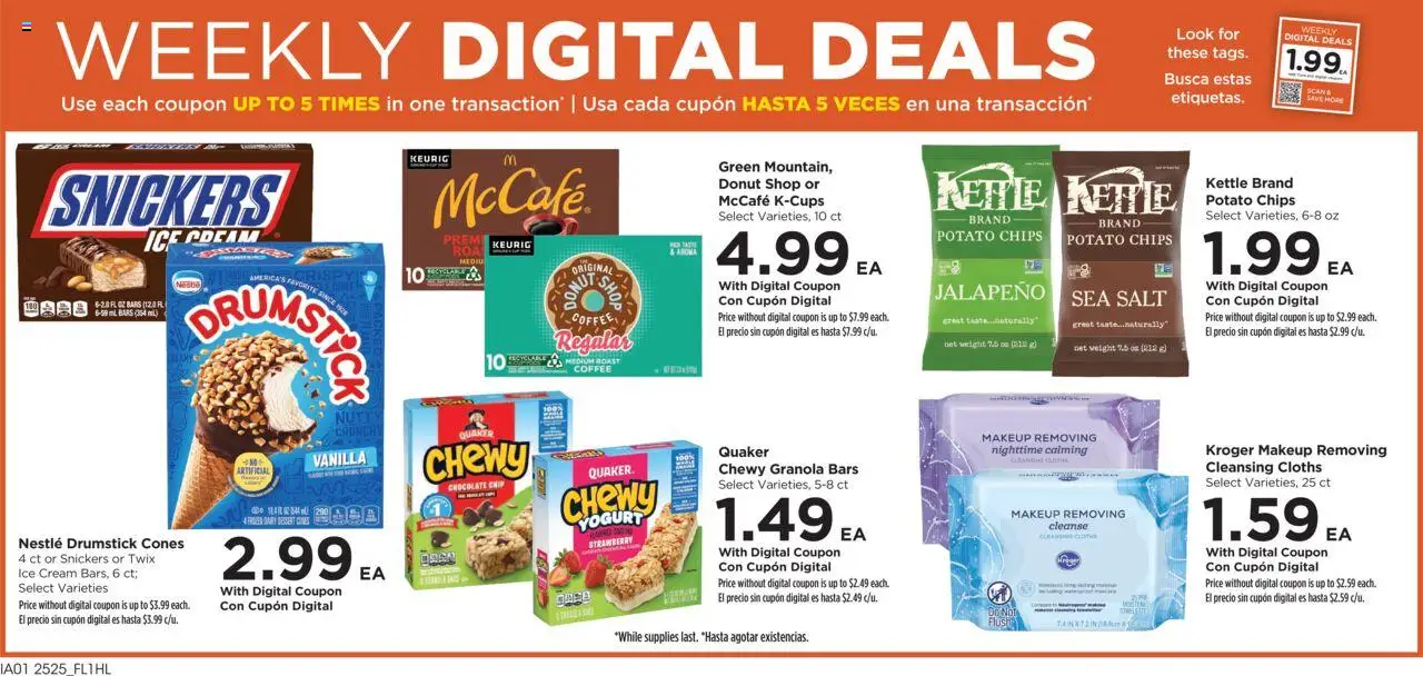 Food 4 Less Weekly Ad - page 2- valid from 07/23/2025