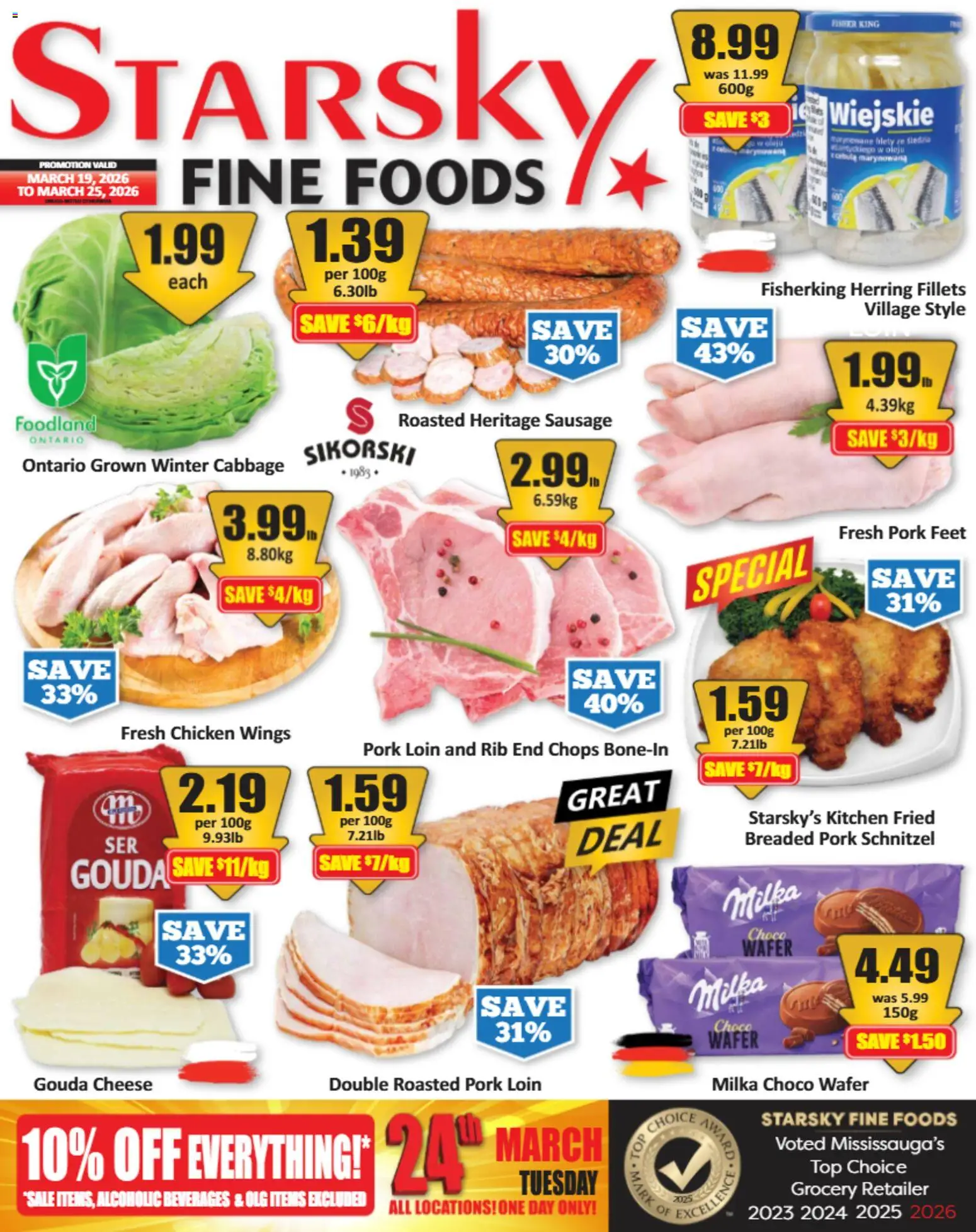 Starsky weekly flyer / circulaire - page 1- valid from Mar 19, 2026