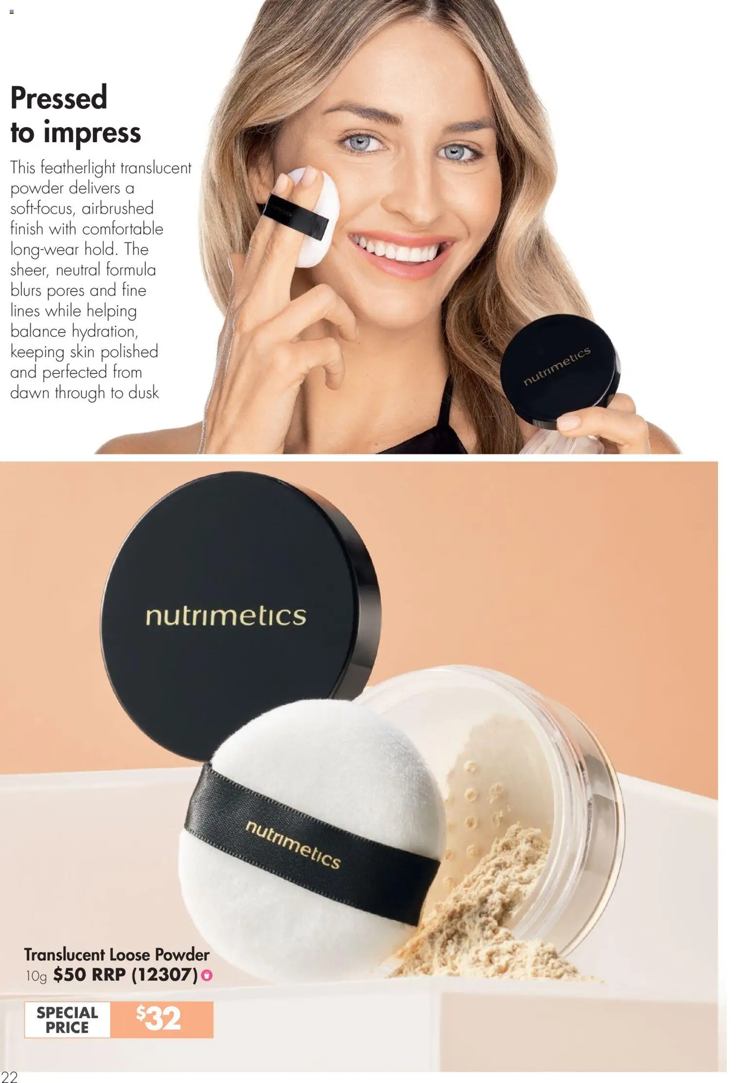 Nutrimetics Catalogue Every day confidence - page 22- valid from 26/03/2026