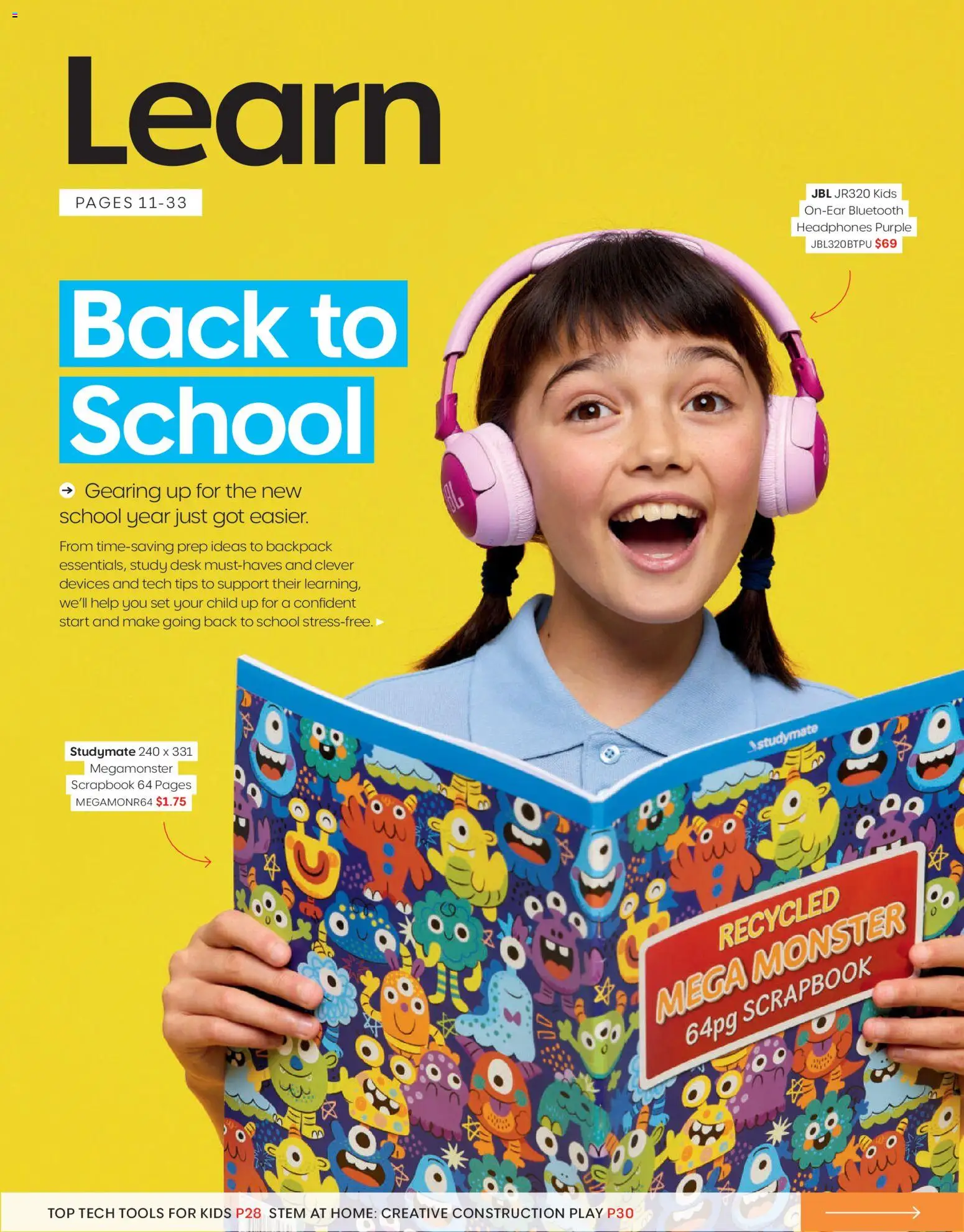 Officeworks Magazine - page 11- valid from 01/01/2026