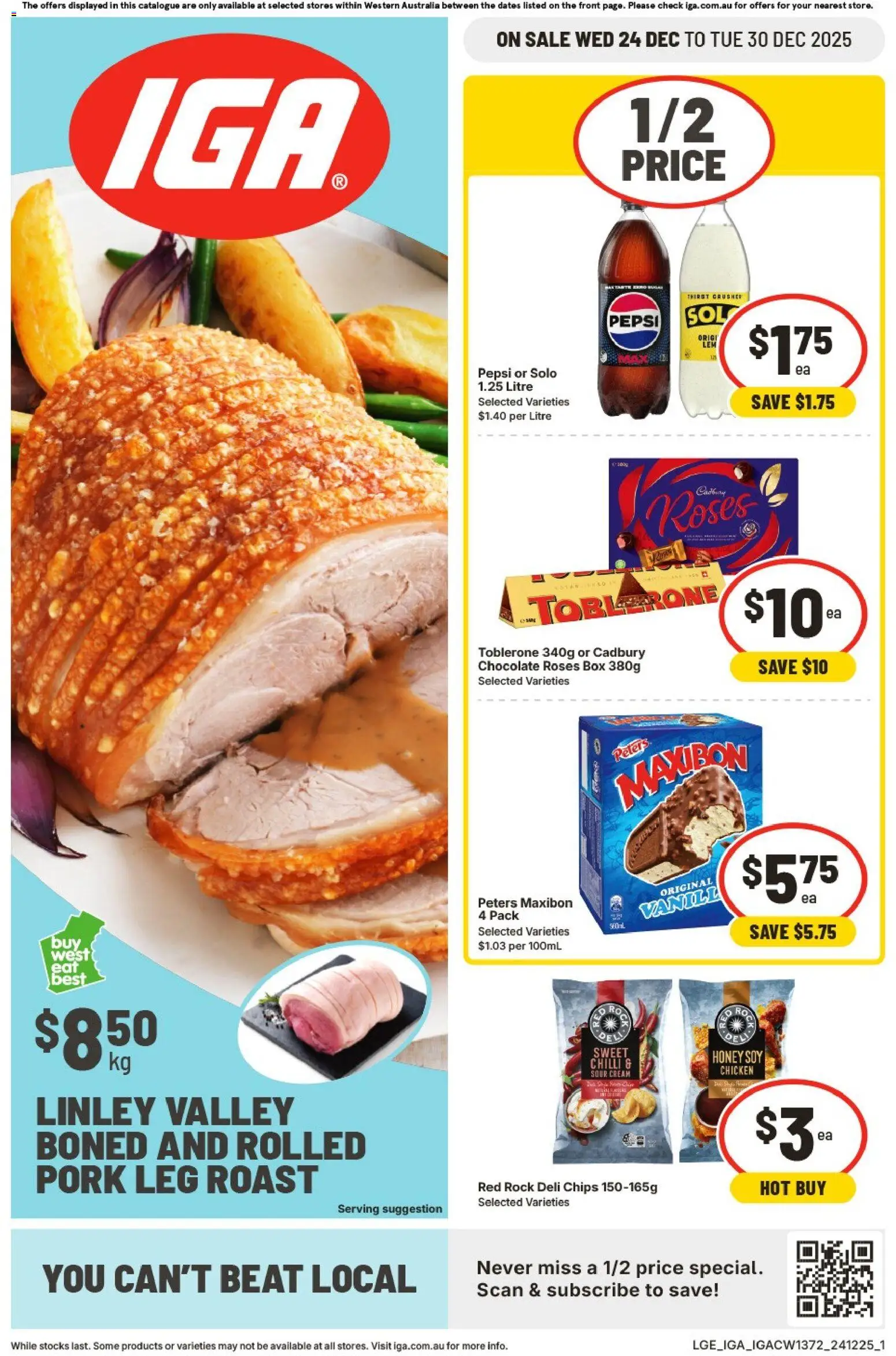 IGA Catalogue WA - page 1- valid from 24/12/2025