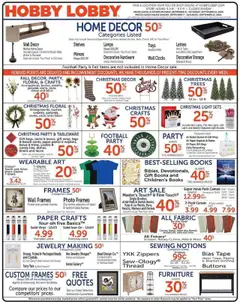 Preview Hobby Lobby Weekly Ad valid from 09/07/2025