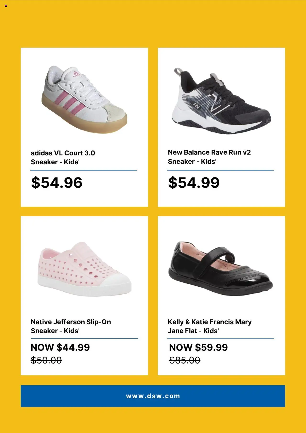 DSW Weekly Ad - page 3- valid from 07/18/2025