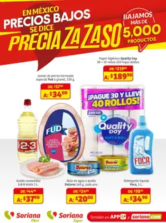 Soriana - Preciazazaso Híper: BCS, Jal, Nay, Sin, Son válido desde 14/08/2025
