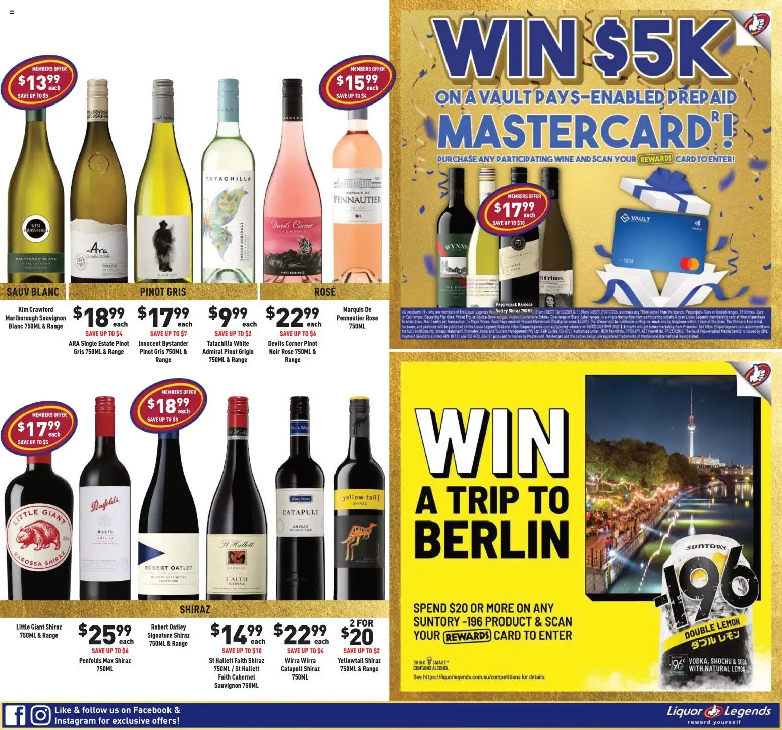 Liquor Legends Catalogue  - page 3- valid from 10/12/2025