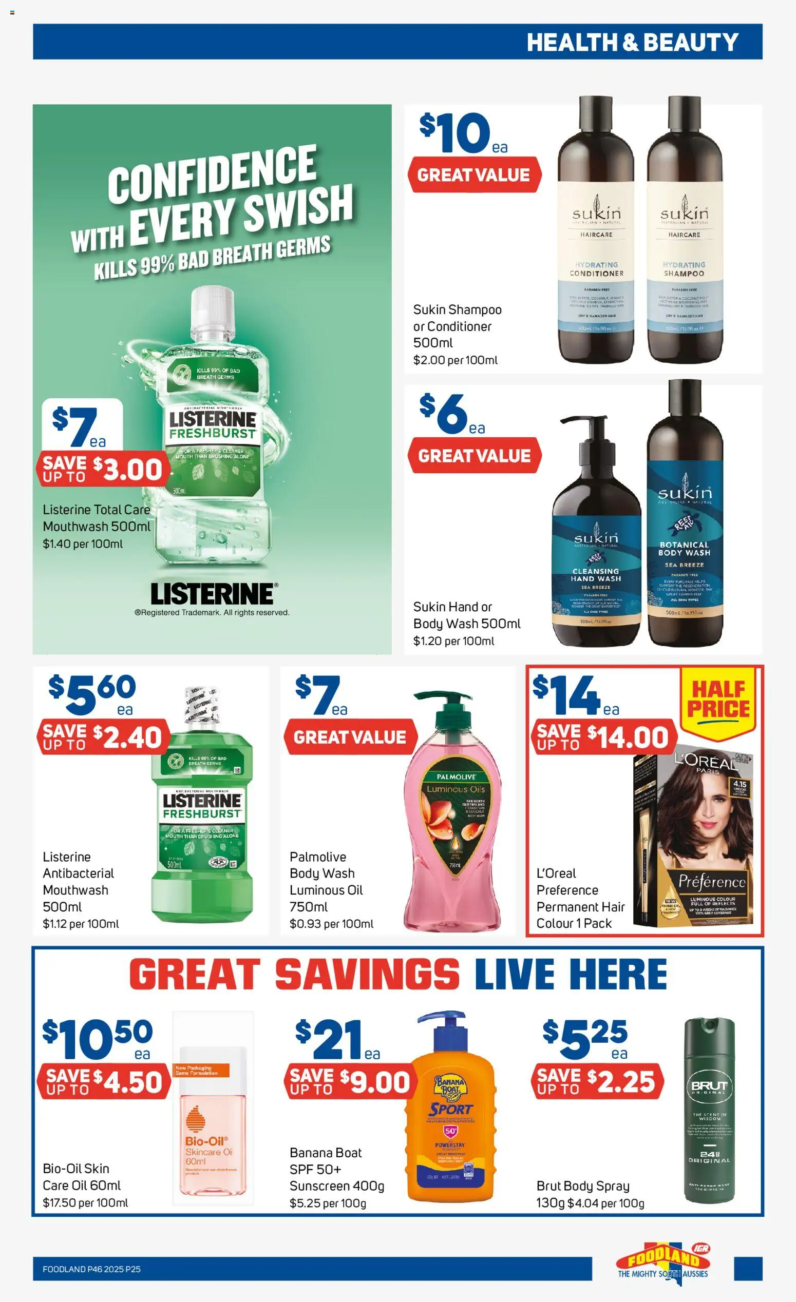 Foodland  Catalogue  - page 25- valid from 12/11/2025