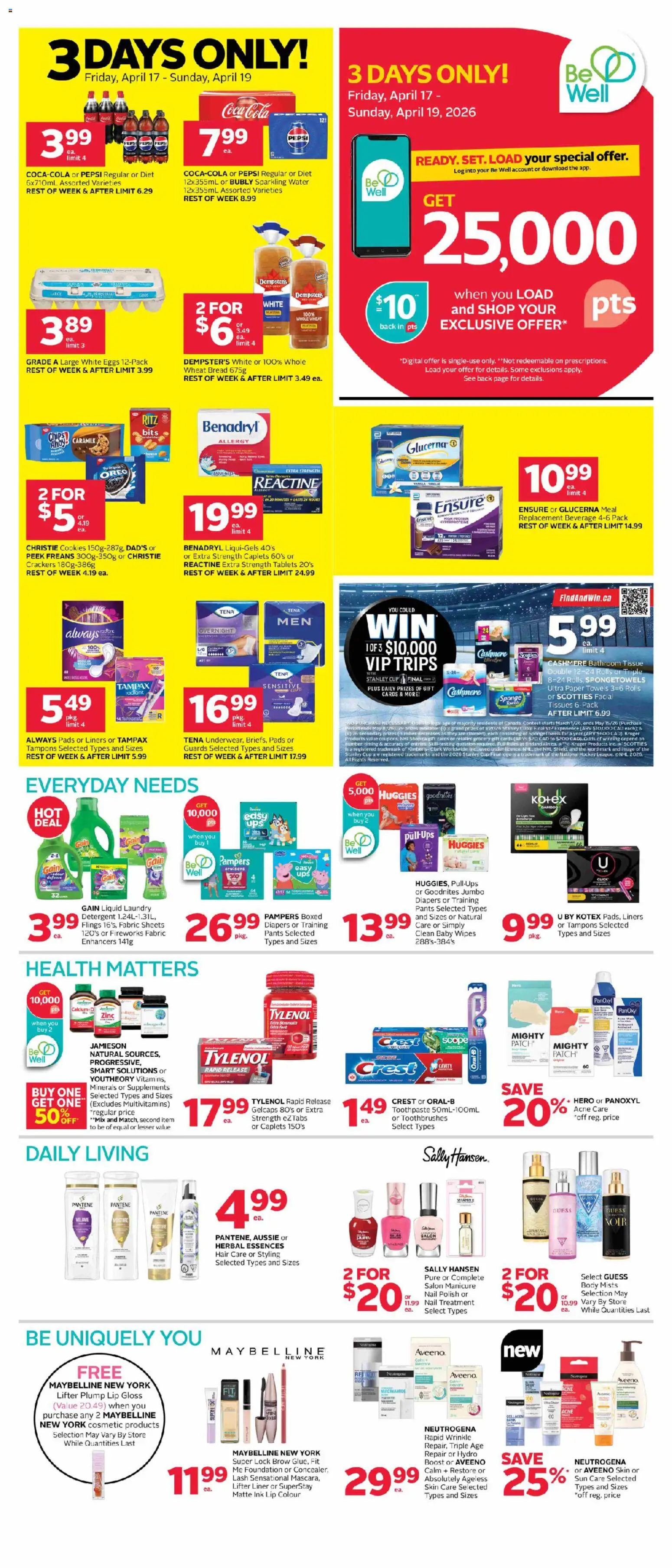 Rexall weekly flyer / circulaire - page 2- valid from Apr 17, 2026