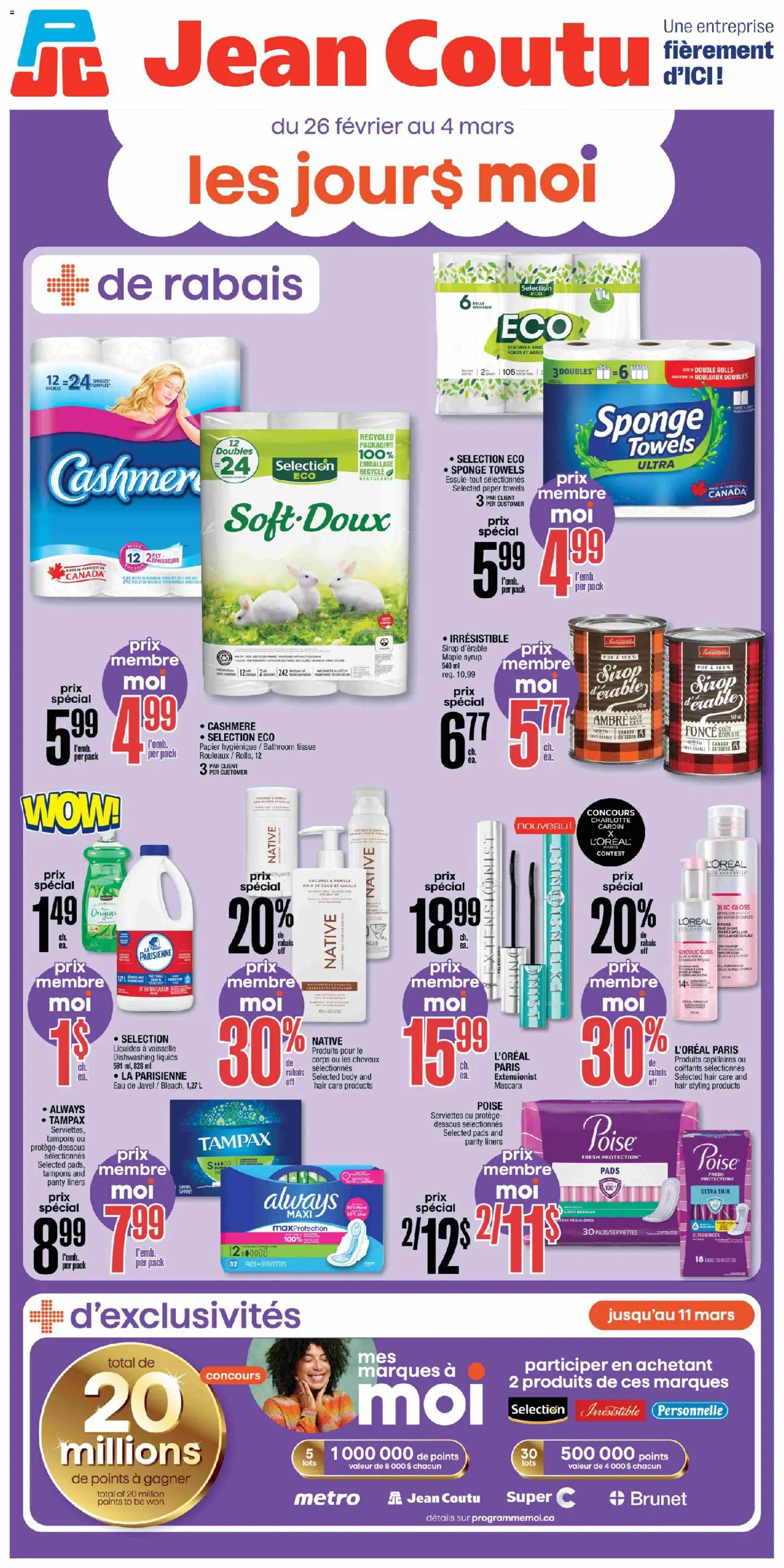 Jean Coutu circulaire - page 1- valid from Feb 26, 2026