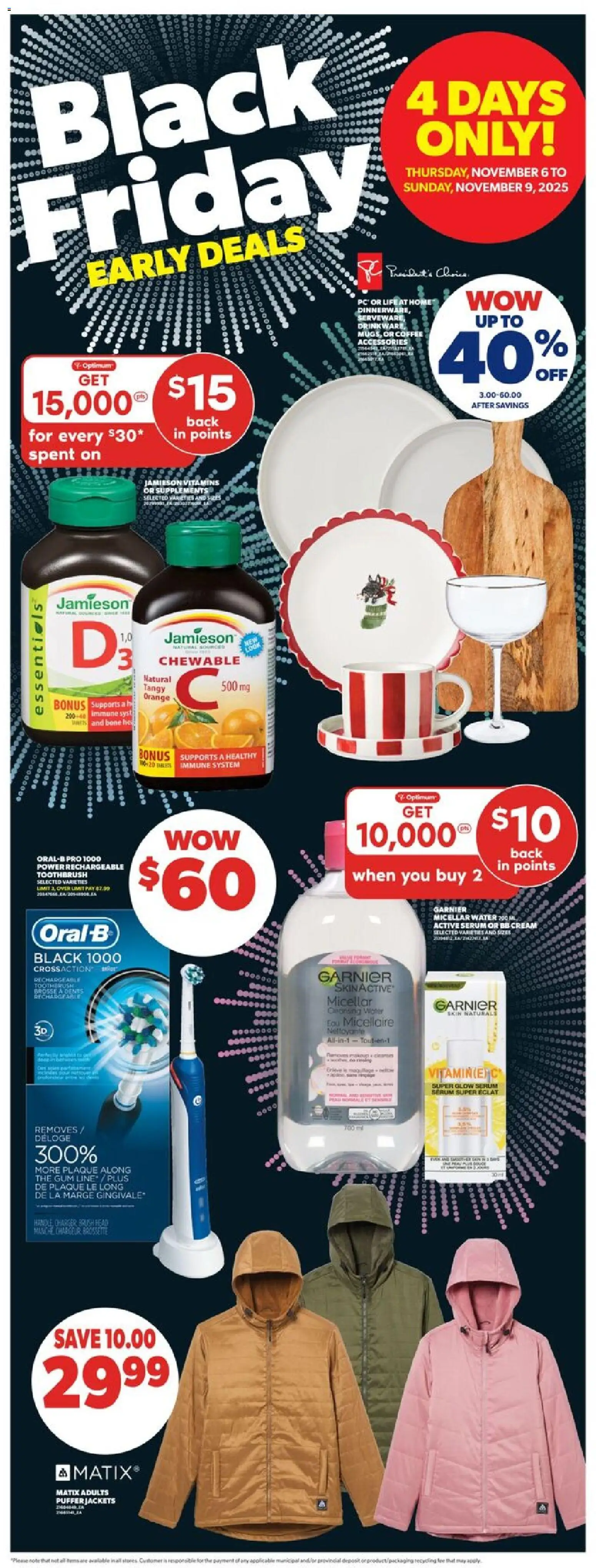 Real Canadian Superstore - Black Friday  - page 1- valid from Nov 6, 2025
