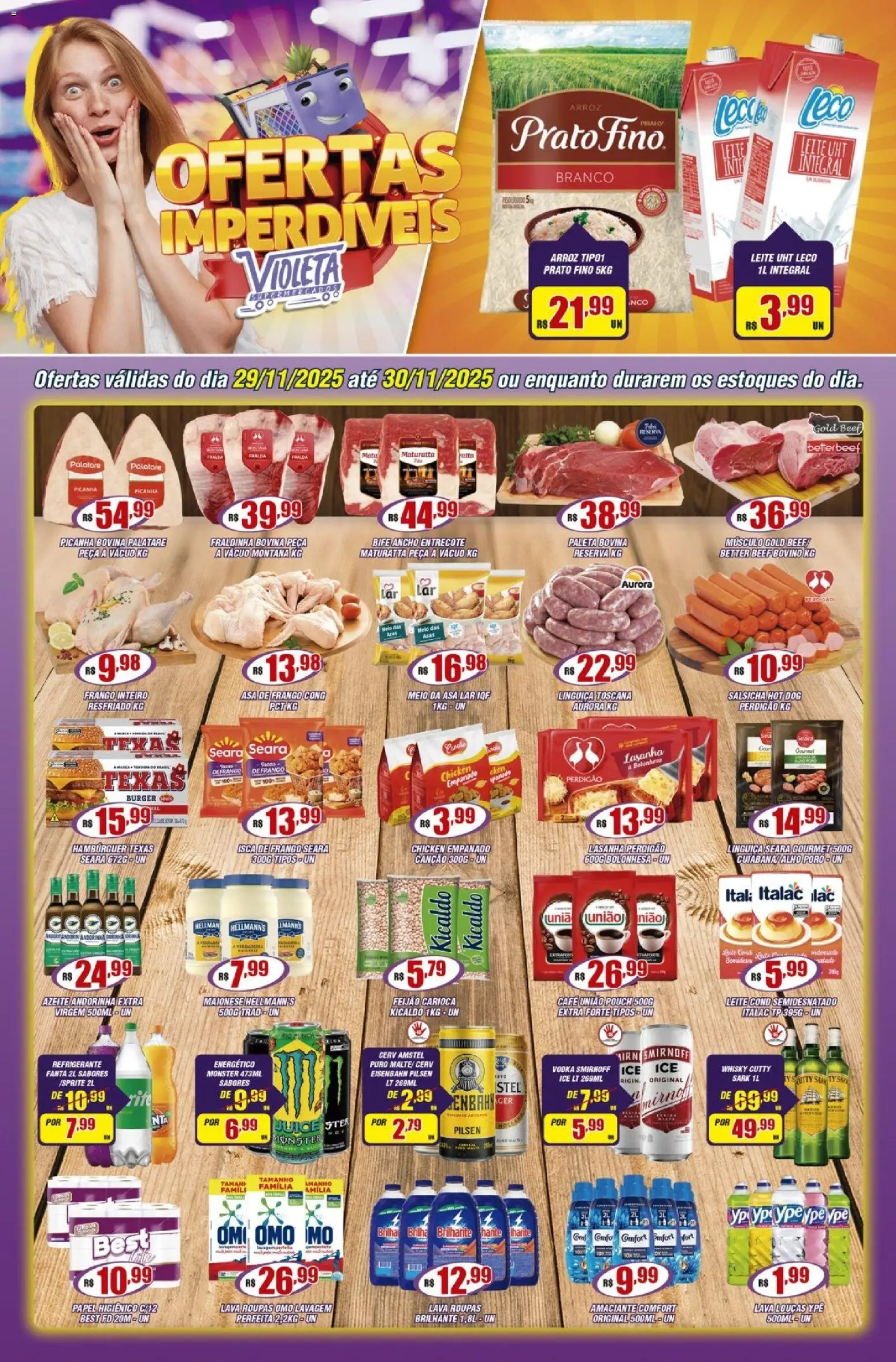 Violeta Supermercados - Ofertas da semana - página 1- válido a partir de 29/11/2025

