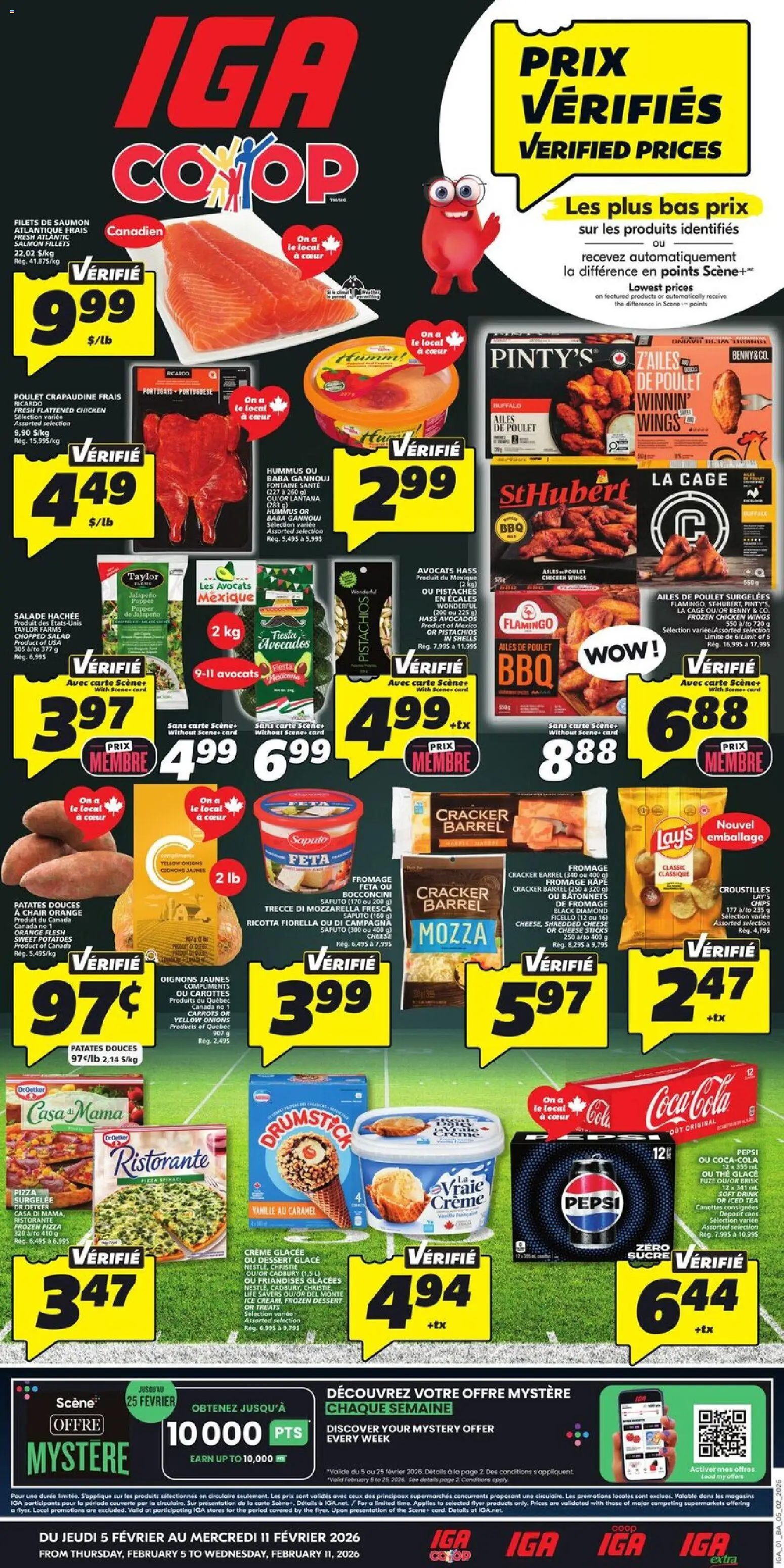 IGA weekly flyer / circulaire - page 1- valid from Feb 5, 2026