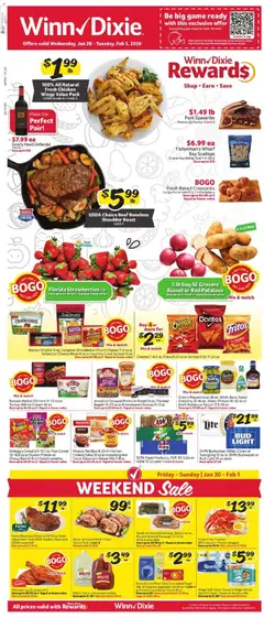 Preview Winn Dixie Weekly Circular - FL valid from 01/28/2026