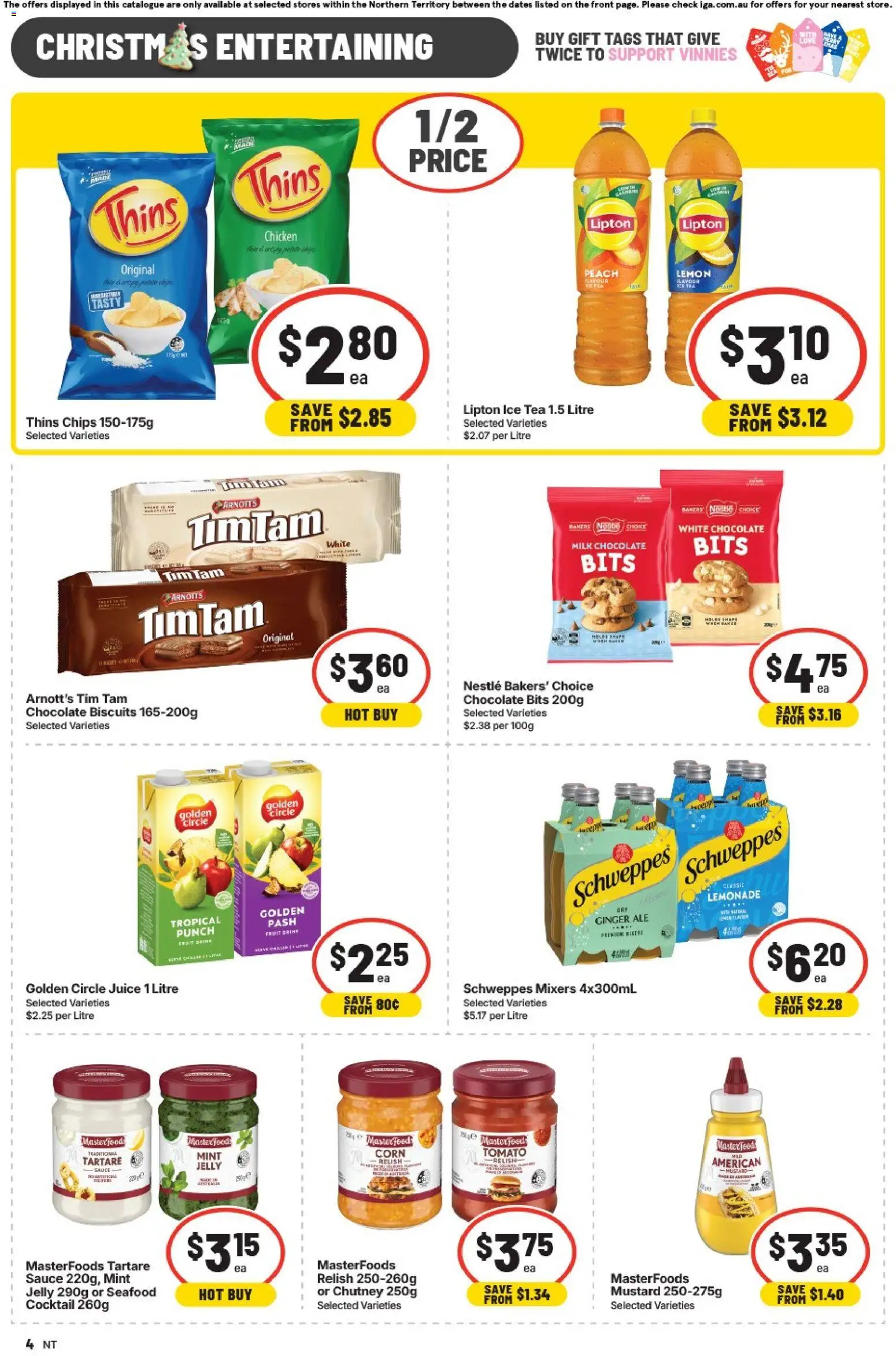 IGA Catalogue NT - page 5- valid from 12/11/2025